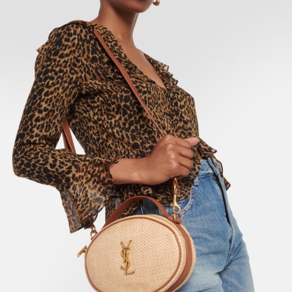 YSL Raffia Camera bag - Picture 4 of 11